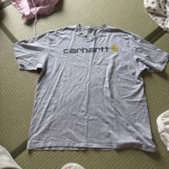 Carhartt 半袖Tシャツ グレー ロゴプリントのサムネイル