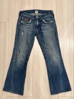 TRUE RELIGION デニムフレアパンツ USA製のサムネイル