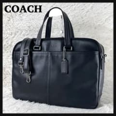 綺麗✨COACH コーチ ビジネスバッグ レザー 2WAY 2層 A4,PC可 - メルカリ