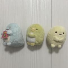 すみっコぐらし てのりぬいぐるみ 3点セットのサムネイル