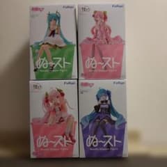 하츠네 미쿠 ぬーる 스토퍼 피규어 4종 세트