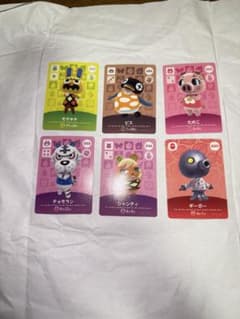 あつまれどうぶつの森 amiiboカード 6枚セットのサムネイル