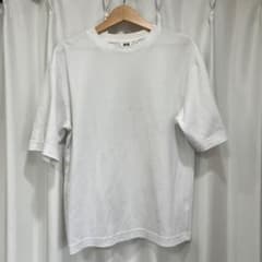 UNIQLO U クルーネックTシャツ ホワイト Sサイズのサムネイル