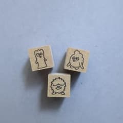 Stamp knot　宇宙人スタンプ　3個のサムネイル