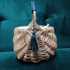 石田ゆり子　かごバッグ　PaleJute weekend basket モロッコ 石田ゆり子 かごバッグ PaleJute weekend basket モロッコ - メルカリ