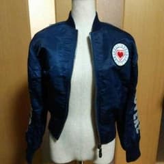 SUPER LOVERS♡MA-1 スタジャン MA_1 ロゴ入のサムネイル