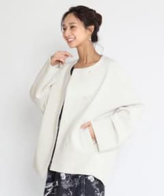 新品】ヤマダヤ 福袋 fennel ノーカラーミドルポンチコート アイボリー