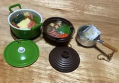 ガチャガチャ 鍋 食べ物 ミニチュア リアルのサムネイル