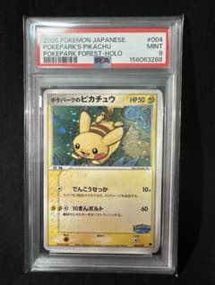 ポケパークのピカチュウ 美品 フォレストシート(004/009) PSA10】ポケパークのピカチュウ 004/009 1枚の通販 pax（1650000404