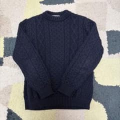 Kerry Woollen Mills ケーブルニットセーター イギリス製のサムネイル