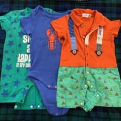ロンパース 70 3点セットのサムネイル