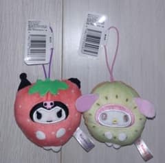 サンリオ フルーツ着ぐるみマスコット いちご クロミ キウイ マイ