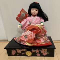 市松人形 お出迎え人形 雛人形 ひな祭りオルゴール付き - メルカリ