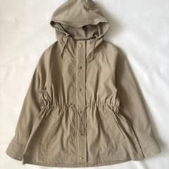 2025SS✨Spick & Span 撥水ツイルフーディーブルゾン ベージュ - メルカリ