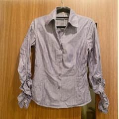 ストライプ長袖シャツ　ナラカミーチェ（NARACAMICIE）のサムネイル