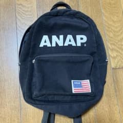 ANAP 黒 リュック 使用感多少ありのサムネイル