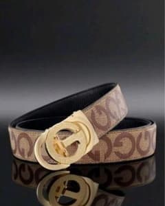 美品◾️Gucci グッチ ブラウンG型バックル ベルト GUCCI グッチ Gバックル ベルト ブラウン×ゴールド - メルカリ