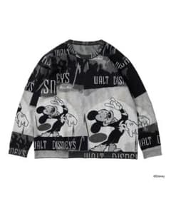 PORTER CLASSIC×DISNEY ミッキーマウス　ニット　サイズ2のサムネイル