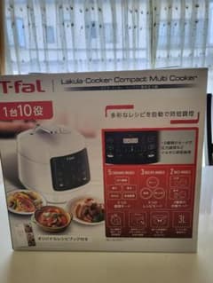 ⭐️超メルカリ市価格⭐️T-fal ラクラ・クッカー コンパクト 本体 T-fal ラクラ・クッカー コンパクト電気圧力鍋 - メルカリ