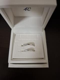 【yuさん専用】4°C k10ホワイトゴールドリング ペア15号 10号 yuさん専用】4°C k10ホワイトゴールドリング ペア15号 10号 - メルカリ