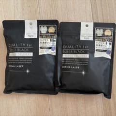 QUALITY 1st DERMA LASER SUPER BLACK パック - 3