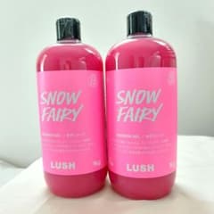 限定 新品未使用 LUSH SNOW FAIRY ボディソープ1kg×2本 - メルカリ