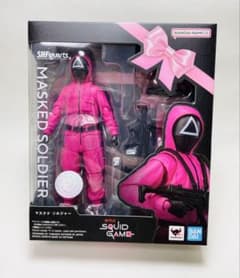 新品未開封】S.H.フィギュアーツ マスクドソルジャー イカゲーム