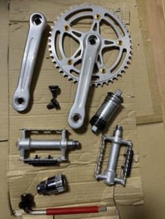 FSA ピストクランクセット 46T/170mm (BB・ペダル・工具付) FSA ピストクランクセット 46T/170mm (BB・ペダル・工具付) - メルカリ