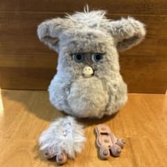 ファービー2 グレー ピンク、ブルーアイズ タカラトミー - メルカリ