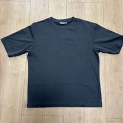 UNIQLO U クルーネックTシャツ ダークグレー Lサイズ　エアリズム♡のサムネイル