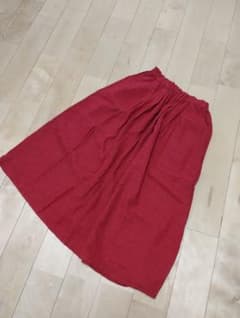 Samansa Mos2 フレアスカート レッド系 サマンサモスモスのサムネイル