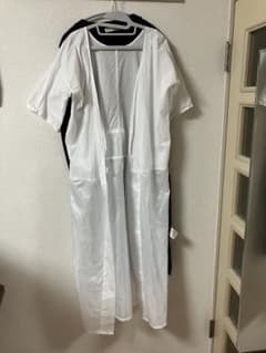 和装スリップ 肌襦袢 ワンピースタイプ Lサイズ 白のサムネイル