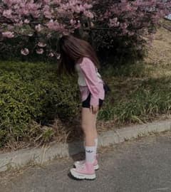 CONVERSE ALL STAR 厚底 スニーカー ピンクのサムネイル