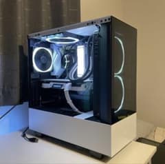 【美品・白】RTX2060 SUPER ゲーミングPC NZXT簡易水冷・RGBのサムネイル