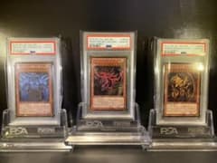 最高評価PSA10】遊戯王 連番セット ゴールドシリーズ2014 三幻神セット
