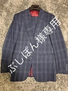 duhill ダンヒルチェックスーツ ジャケット、スラックスセット　46サイズのサムネイル