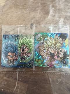 ドラゴンボール 超戦士シールウエハース超 2種セットのサムネイル