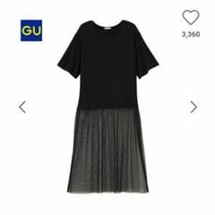新品未使用  GU  ワンピースのサムネイル