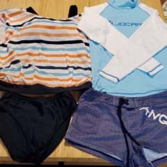 140女子水着 ラッシュガード150最終お値下げです～✨のサムネイル
