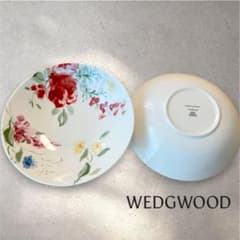 【美品】WEDGWOOD ジャスパーコンラン フローラル ボウル 2枚のサムネイル