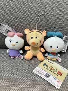 【新品未使用】ディズニー ぬいぐるみ3個セット ドナルド＆デイジー＆ティガー