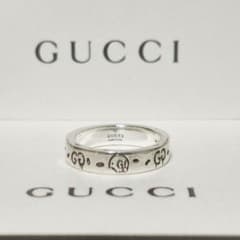 美品】GUCCI グッチ アイコン ゴースト リング GG 9号 - メルカリ