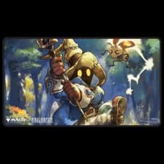 MTG×FF ウルトラプロ プレイマット 迷える黒魔道士、ビビ - メルカリ