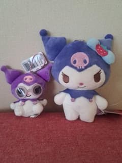 クロミちゃんがま口ポーチぬいぐるみ