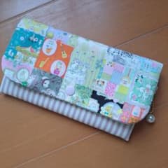 マルチケース アニバーサリーパッチワーク ユキエモン ハンドメイド