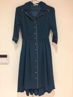 レディアゼル  パイピングシャツワンピースのサムネイル
