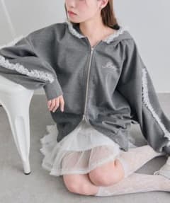 OLIVE des OLIVE パーカー グレーのサムネイル