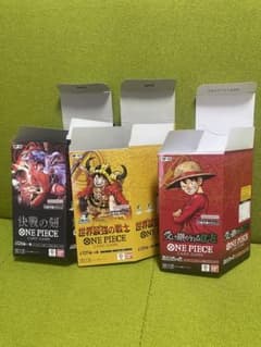 ONE PIECE ワンピースカードゲーム 空箱 3種セット - メルカリ