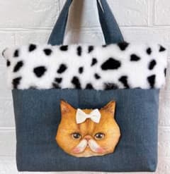 コヤンイサムチョン クムくん ハンドメイド トートバッグ - メルカリ