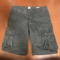 GAP カーゴショートパンツ ブラックのサムネイル